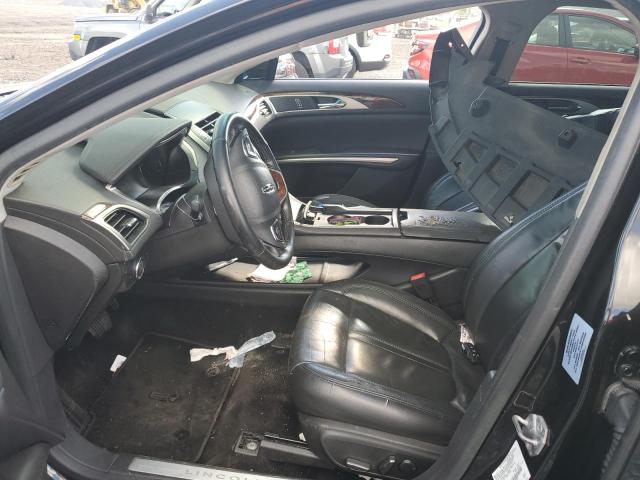 3LN6L2J96ER835047 - 2014 LINCOLN MKZ BLACK photo 7