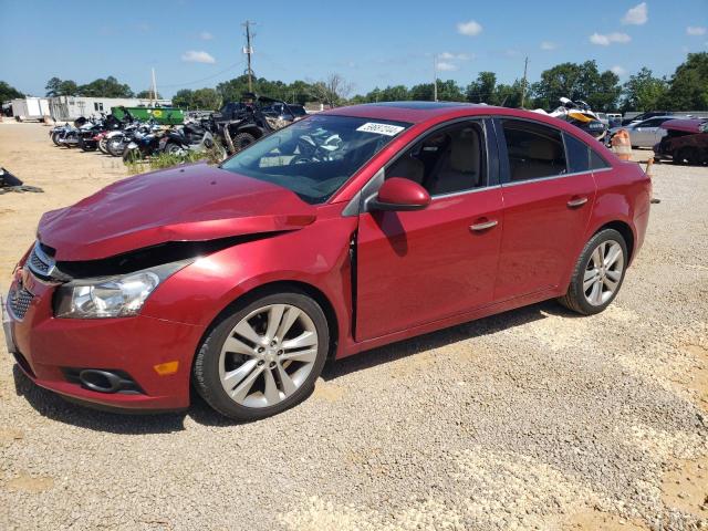 1G1PG5SB2E7320384 - 2014 CHEVROLET CRUZE LTZ RED photo 1