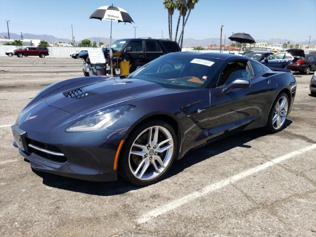 1G1YM2D71E5103943 - 2014 CHEVROLET CORVETTE STINGRAY Z51 3LT BLACK photo 1