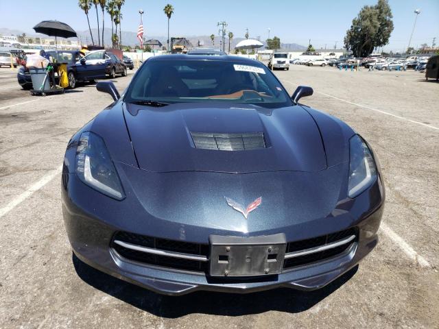 1G1YM2D71E5103943 - 2014 CHEVROLET CORVETTE STINGRAY Z51 3LT BLACK photo 5