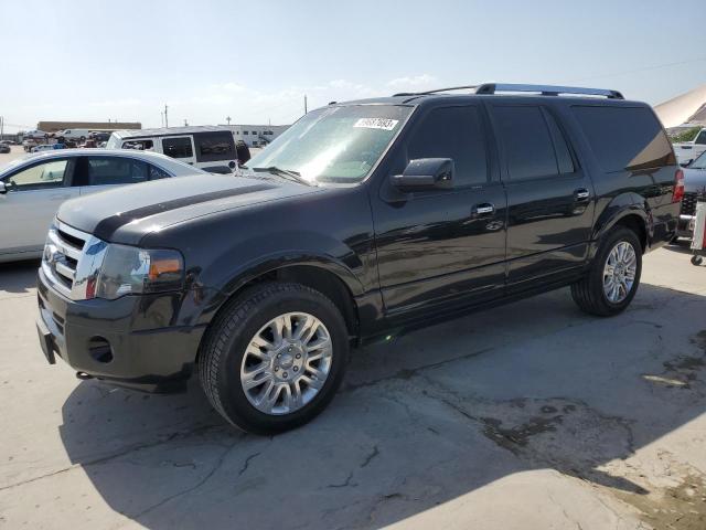 1FMJK2A55DEF46060 - 2013 FORD EXPEDITION EL LIMITED BLACK photo 1