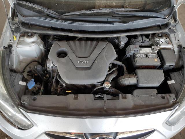 KMHCT4AE3DU542712 - 2013 HYUNDAI ACCENT GLS SILVER photo 11