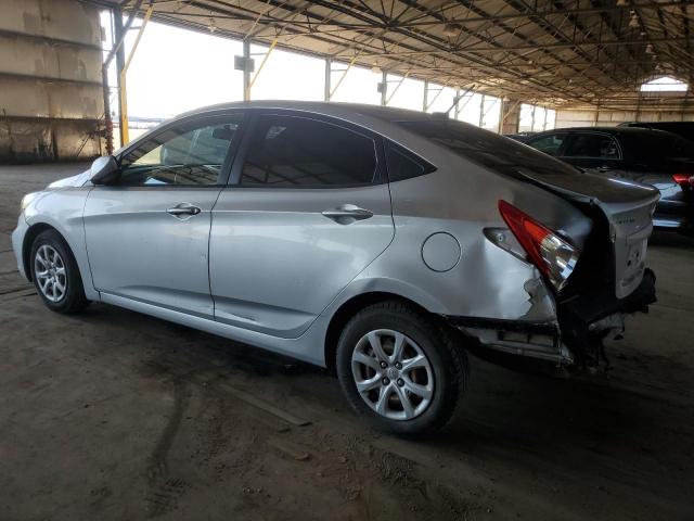 KMHCT4AE3DU542712 - 2013 HYUNDAI ACCENT GLS SILVER photo 2