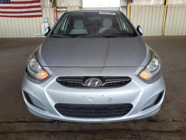 KMHCT4AE3DU542712 - 2013 HYUNDAI ACCENT GLS SILVER photo 5