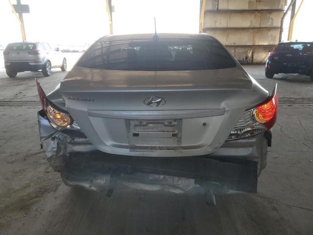 KMHCT4AE3DU542712 - 2013 HYUNDAI ACCENT GLS SILVER photo 6