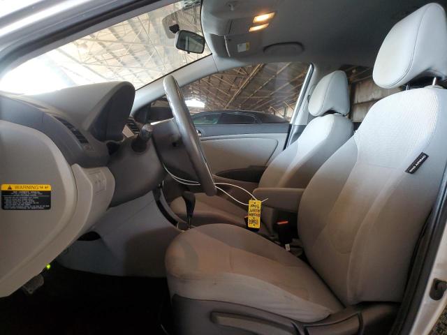 KMHCT4AE3DU542712 - 2013 HYUNDAI ACCENT GLS SILVER photo 7