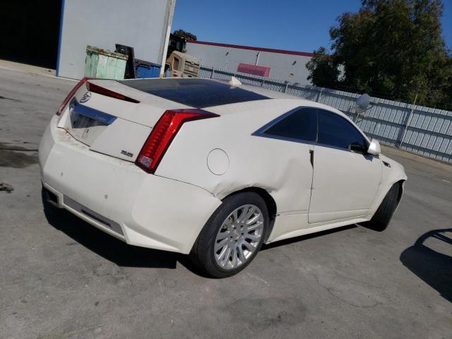 1G6DJ1E3XC0126803 - 2012 CADILLAC CTS PERFORMANCE COLLECTION WHITE photo 3