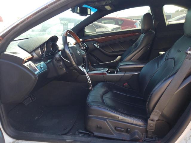 1G6DJ1E3XC0126803 - 2012 CADILLAC CTS PERFORMANCE COLLECTION WHITE photo 7