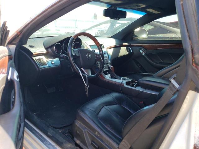 1G6DJ1E3XC0126803 - 2012 CADILLAC CTS PERFORMANCE COLLECTION WHITE photo 8