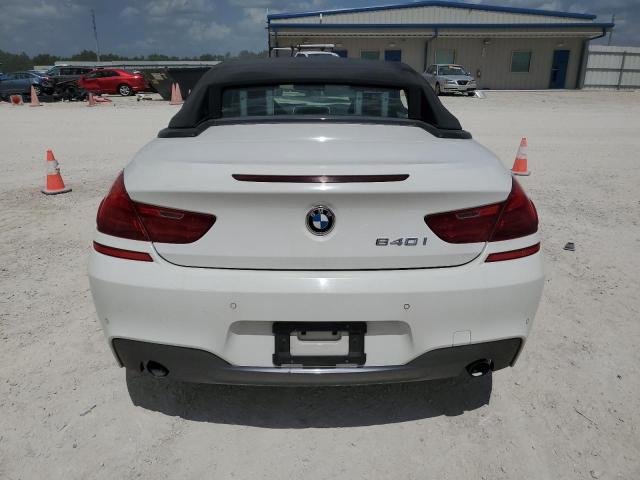 WBALW7C55FD595972 - 2015 BMW 640I I WHITE photo 6