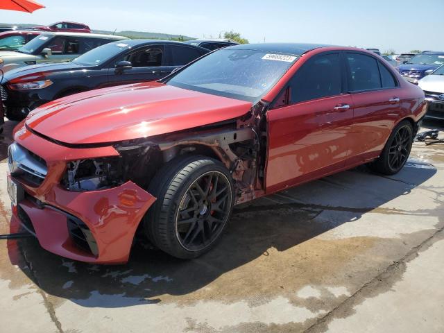 WDDZF8KB6JA293049 - 2018 MERCEDES-BENZ E 63 AMG-S ORANGE photo 1