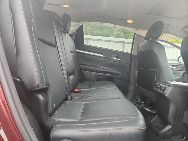 5TDKKRFHXGS157837 - 2016 TOYOTA HIGHLANDER XLE 栗色 照片 11