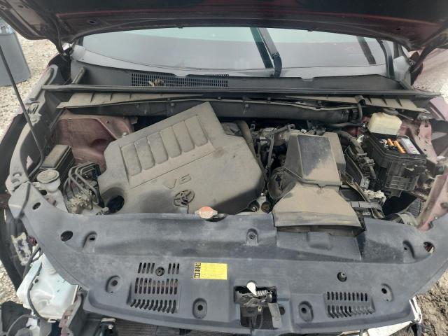 5TDKKRFHXGS157837 - 2016 TOYOTA HIGHLANDER XLE 栗色 照片 12