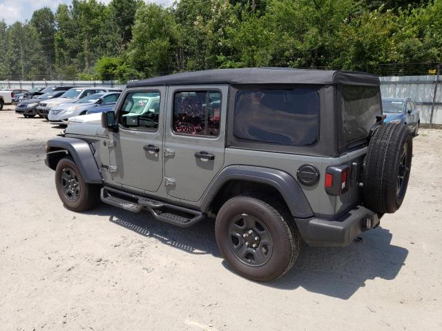 1C4HJXDG9PW638982 - 2023 JEEP WRANGLER SPORT GRAY photo 2