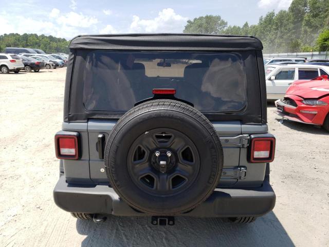 1C4HJXDG9PW638982 - 2023 JEEP WRANGLER SPORT GRAY photo 6