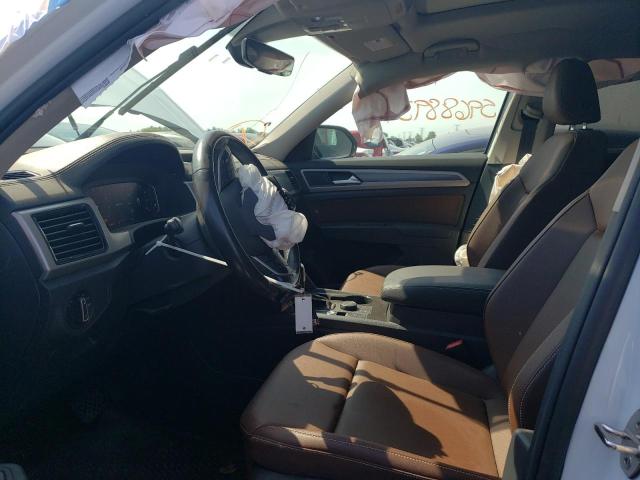 1V2BR2CA2MC533615 - 2021 VOLKSWAGEN ATLAS SEL WHITE photo 7