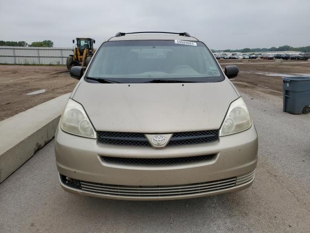 5TDBA23C14S020610 - 2004 TOYOTA SIENNA LE GOLD photo 5