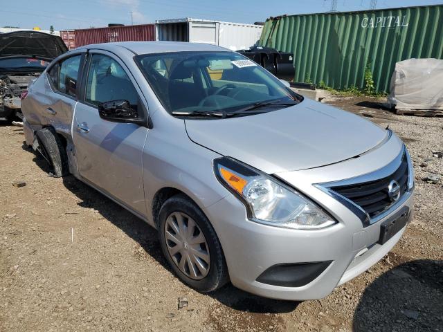 3N1CN7AP5HL858505 - 2017 NISSAN VERSA S SILVER photo 4