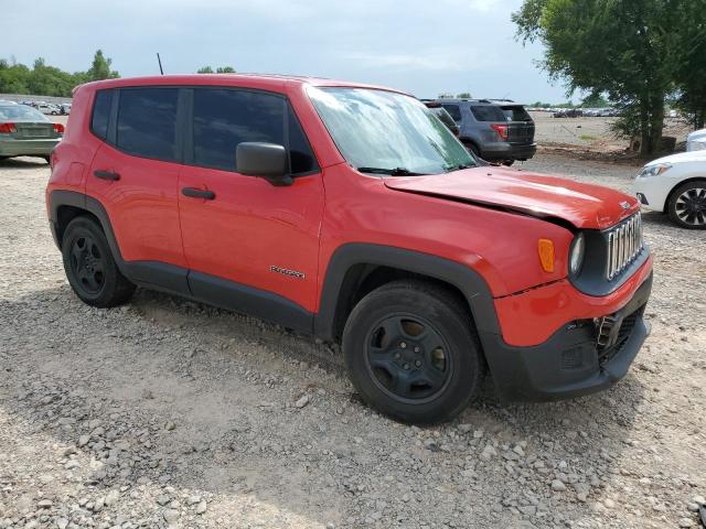 ZACCJAAT5FPC33013 - 2015 JEEP RENEGADE SPORT RED photo 4