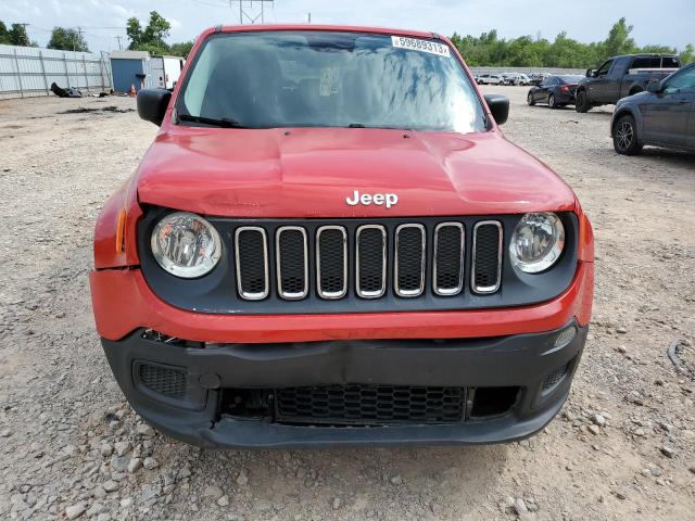 ZACCJAAT5FPC33013 - 2015 JEEP RENEGADE SPORT RED photo 5