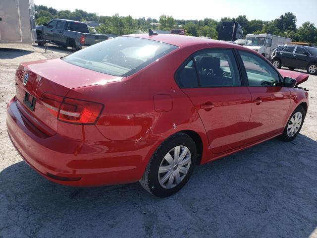 3VW1K7AJ4FM411631 - 2015 VOLKSWAGEN JETTA BASE 红色 照片 3