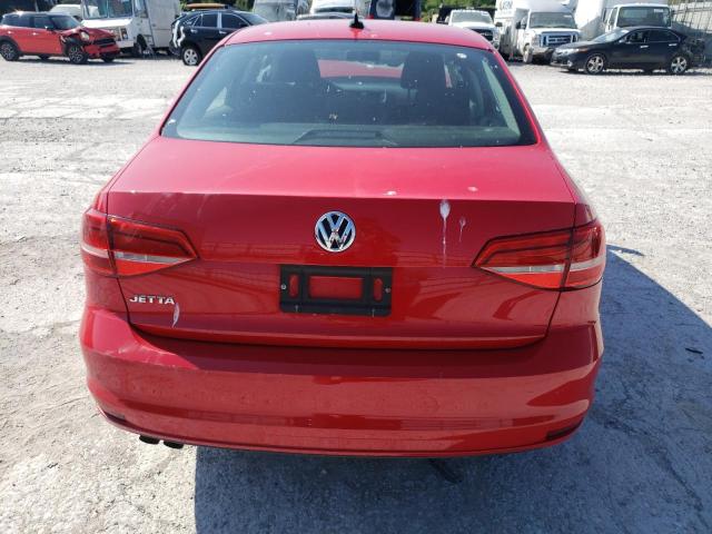 3VW1K7AJ4FM411631 - 2015 VOLKSWAGEN JETTA BASE 红色 照片 6