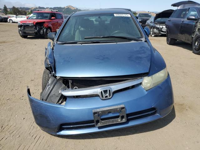 2HGFA16528H519317 - 2008 HONDA CIVIC LX BLUE photo 5