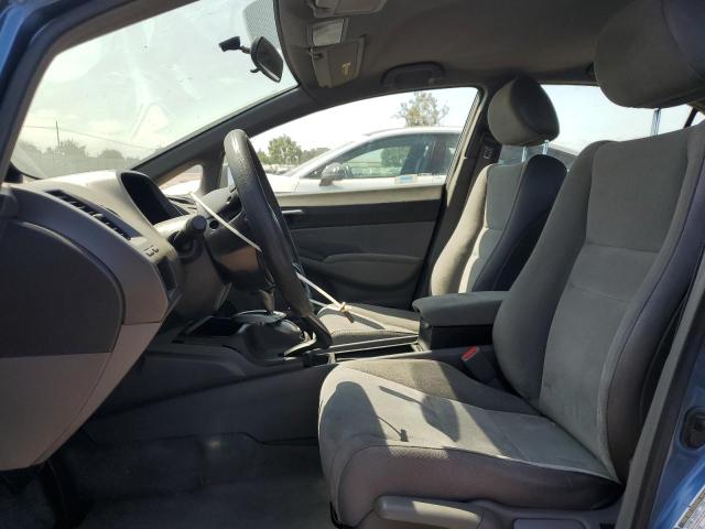 2HGFA16528H519317 - 2008 HONDA CIVIC LX BLUE photo 7