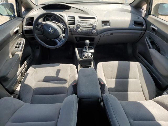 2HGFA16528H519317 - 2008 HONDA CIVIC LX BLUE photo 8