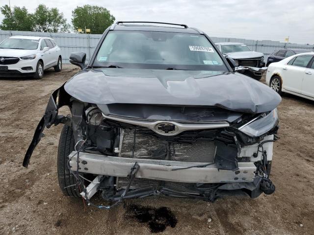 5TDHZRBH1NS236712 - 2022 TOYOTA HIGHLANDER XLE ნაცრისფერი ფოტო 5