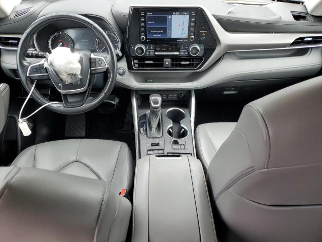 5TDHZRBH1NS236712 - 2022 TOYOTA HIGHLANDER XLE ნაცრისფერი ფოტო 8