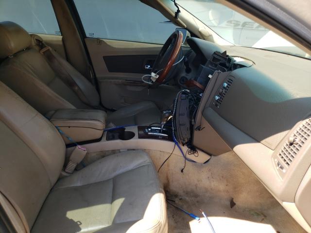 1G6DM57T770185535 - 2007 CADILLAC CTS BEIGE photo 5