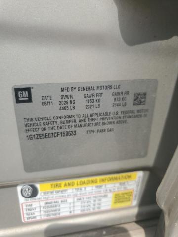 1G1ZE5E07CF150633 - 2012 CHEVROLET MALIBU LTZ Bej foto 12