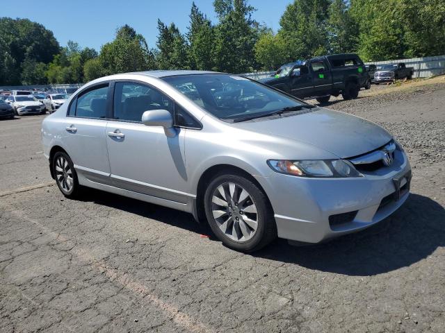 19XFA1F91AE037540 - 2010 HONDA CIVIC EXL ვერცხლისფერი ფოტო 4