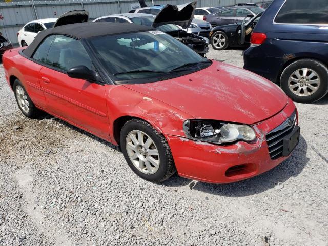 1C3EL75R85N660721 - 2005 CHRYSLER SEBRING GTC RED photo 4