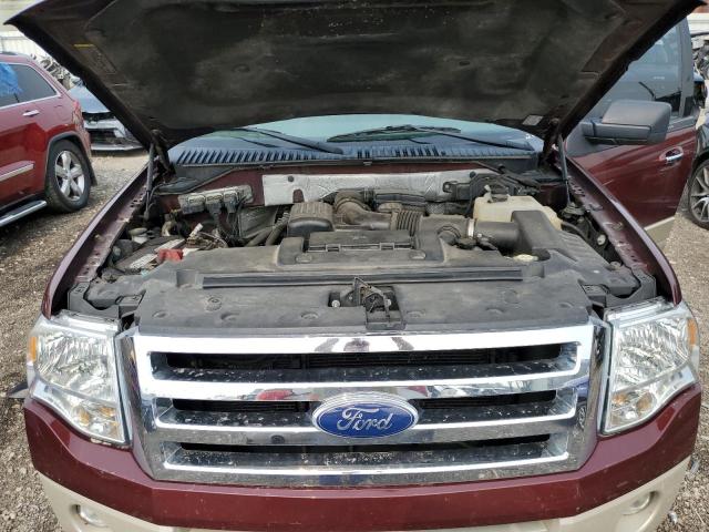 1FMJU1J58AEB65691 - 2010 FORD EXPEDITION EDDIE BAUER MAROON photo 12