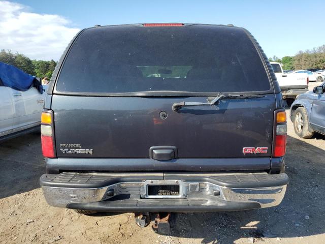 1GKEK13T25J151309 - 2005 GMC YUKON BLACK photo 6