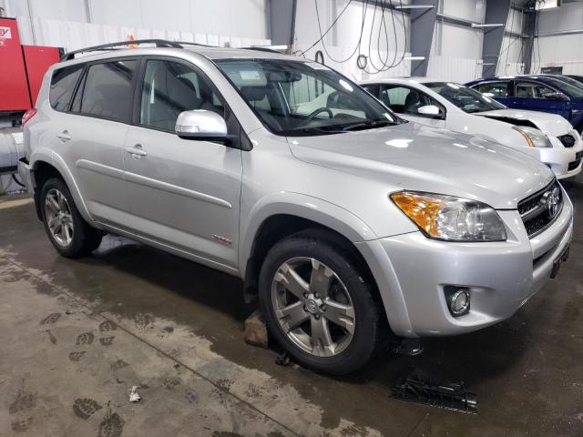 JTMRK4DV0B5100121 - 2011 TOYOTA RAV4 SPORT SILVER photo 4