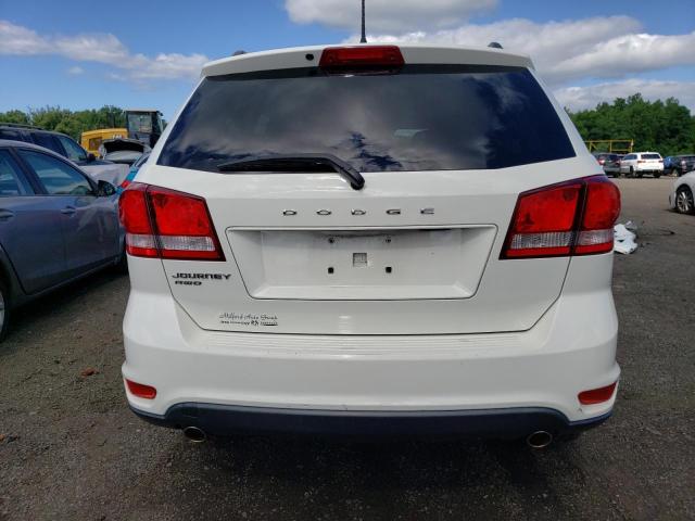 3C4PDDBG4DT661883 - 2013 DODGE JOURNEY SXT WHITE photo 6