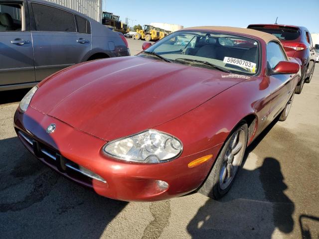 SAJGX2042XC031365 - 1999 JAGUAR XK8 RED photo 1
