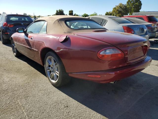 SAJGX2042XC031365 - 1999 JAGUAR XK8 RED photo 2