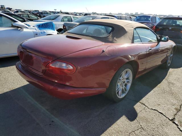 SAJGX2042XC031365 - 1999 JAGUAR XK8 RED photo 3