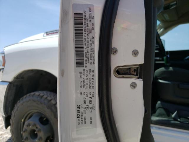 3C63RRGL6KG612653 - 2019 RAM 3500 TRADESMAN WHITE photo 12