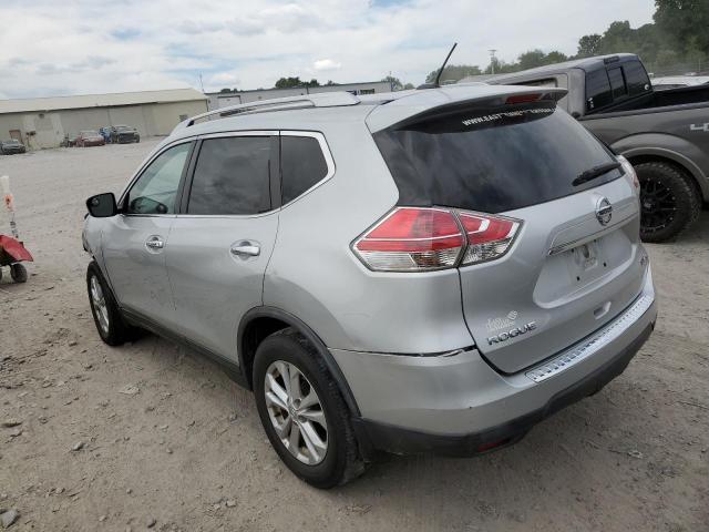 KNMAT2MV0GP701961 - 2016 NISSAN ROGUE S SILVER photo 2