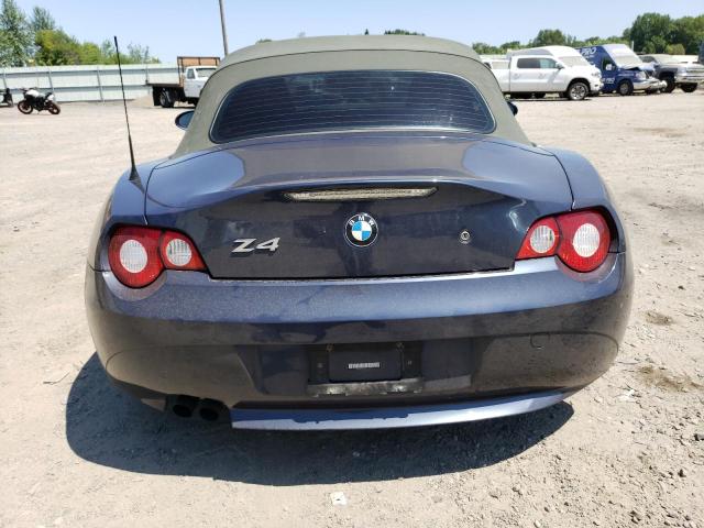 4USBT33565LR70167 - 2005 BMW Z4 2.5 BLUE photo 6