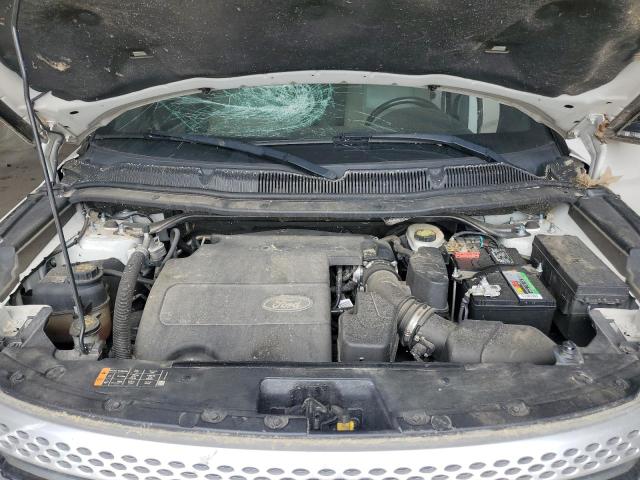 1FM5K7D84DGB52882 - 2013 FORD EXPLORER XLT WHITE photo 12
