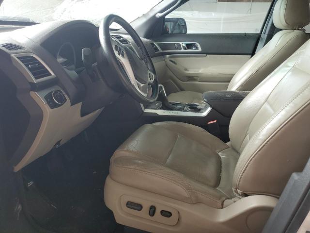 1FM5K7D84DGB52882 - 2013 FORD EXPLORER XLT WHITE photo 7