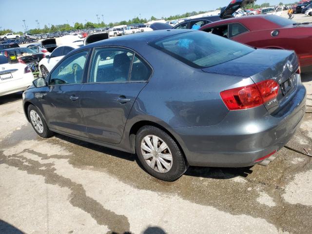 3VW2K7AJXEM430705 - 2014 VOLKSWAGEN JETTA BASE CHARCOAL photo 2