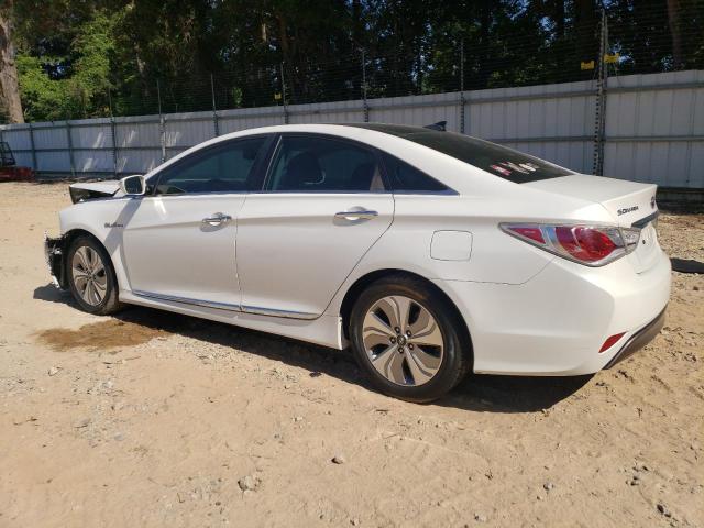 KMHEC4A48DA074719 - 2013 HYUNDAI SONATA HYBRID WHITE photo 2