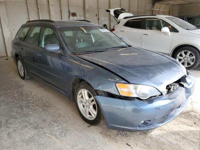 4S3BP626257350060 - 2005 SUBARU LEGACY 2.5I LIMITED BLUE photo 4